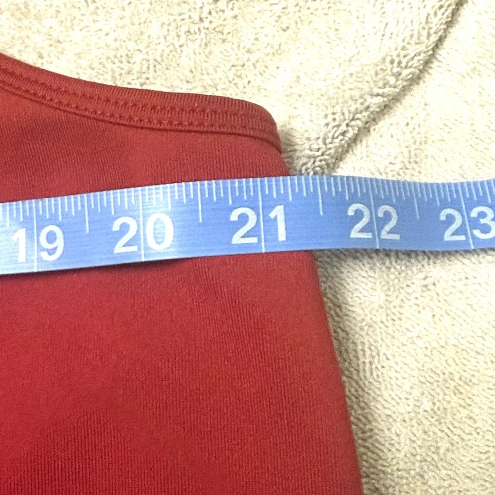 Lane Bryant Plus 18/20 Red Stretch Cami Layering Tank - Picture 7 of 10